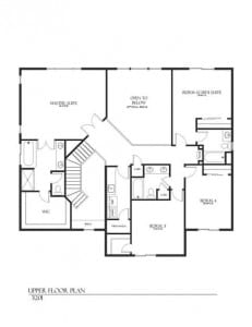 752 W T Street (CCH) Floor plan upper 3201 sf